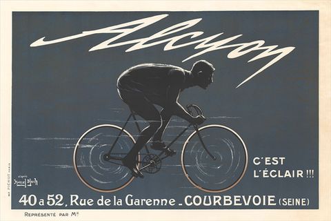 Alcyon Grey Poster - MOLTENI CYCLING