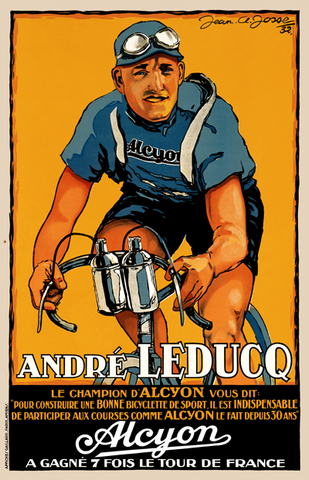 Andre Leducq - Alcyon Poster