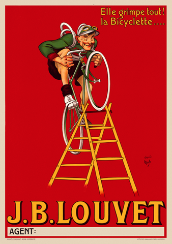 J.B. Louvet Poster (Personalize it! Add your name, segment, and time)