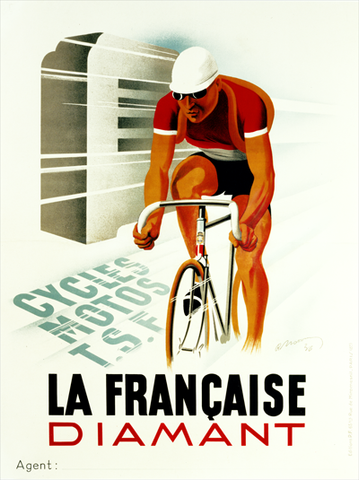 La Francaise Diamant Poster - MOLTENI CYCLING