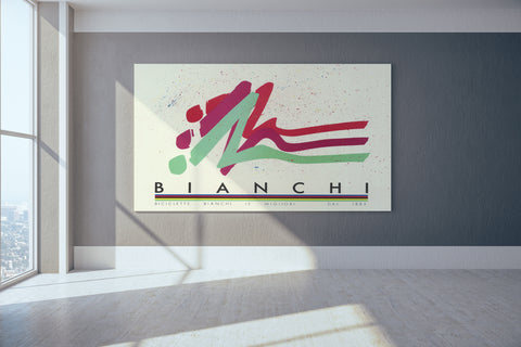 Bianchi Vintage Bicycle Poster