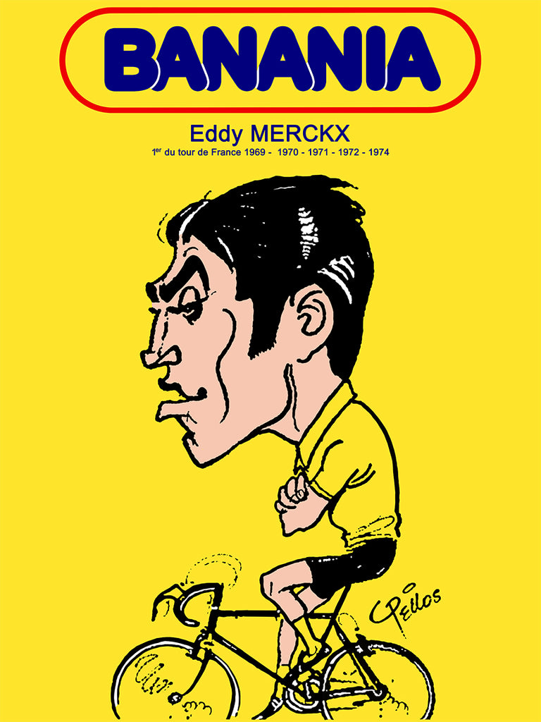 Banania Eddy Merckx Poster