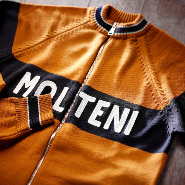 Molteni Merino Wool Vintage Track Top MOLTENI CYCLING