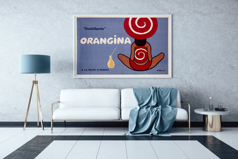 Orangina Fruitillante Print
