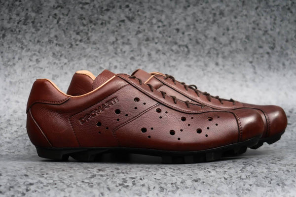 Cycling Leather Shoe Best Leather Touring Terra Brown Tan Shoe