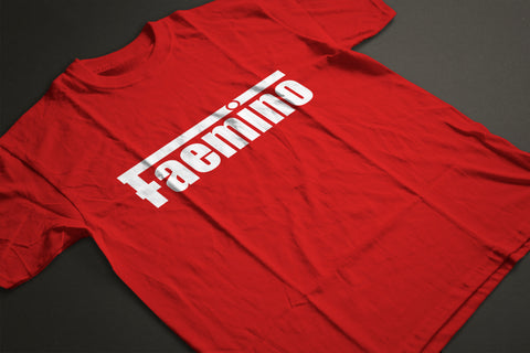 FAEMINO RED or BLACK CLASSIC T-SHIRT - MOLTENI CYCLING