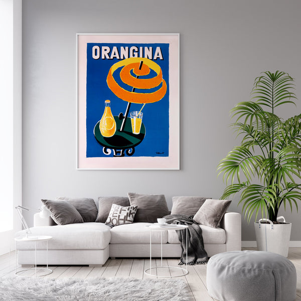 Orangina Boisson Gazeuse Poster – MOLTENI CYCLING