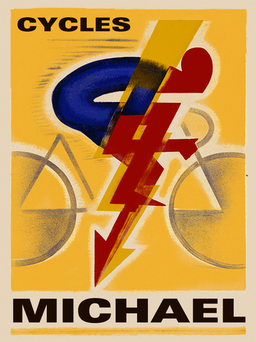 Cycles Dilecta Poster - MOLTENI CYCLING