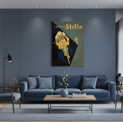 Cycles Stella Bicycle Poster