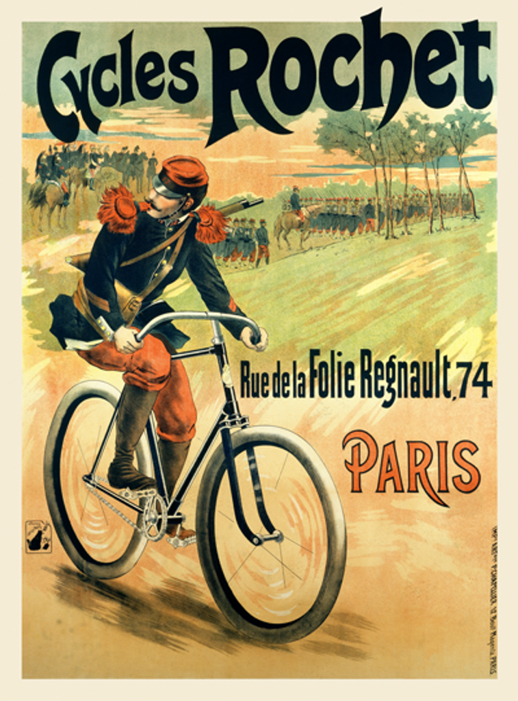 Cycles Rochet Paris Poster