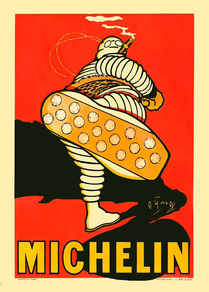 Michelin Bibendum Poster