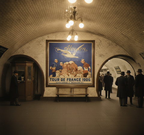 Alcyon 1926 TDF Poster