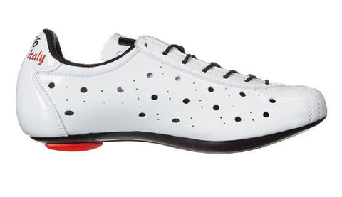 Vittoria 1976 Classic LOOK Nylon TPU Sole Road Cycling Shoes (White) 39.5, 42