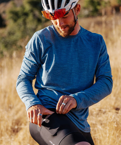 M. LIGHTWEIGHT MERINO LS TEE - COCONUT