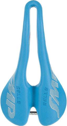 Selle SMP Pro Saddle with Steel Rails (Light Blue)