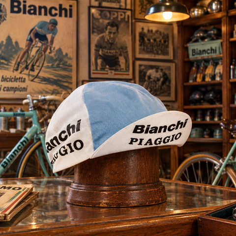 Vintage Cycling Cap - Bianchi Piaggio