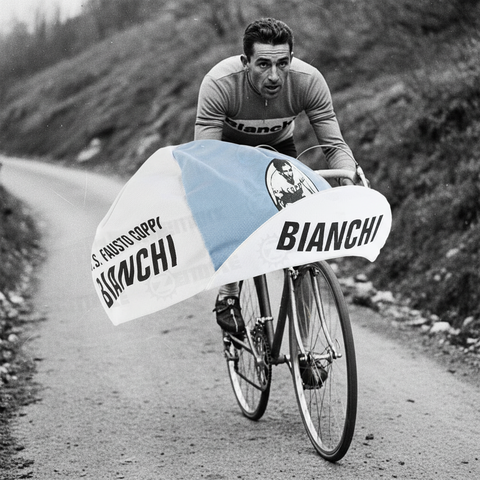 ZEITBIKE - Vintage Cycling Cap - F. Coppi - Bianchi