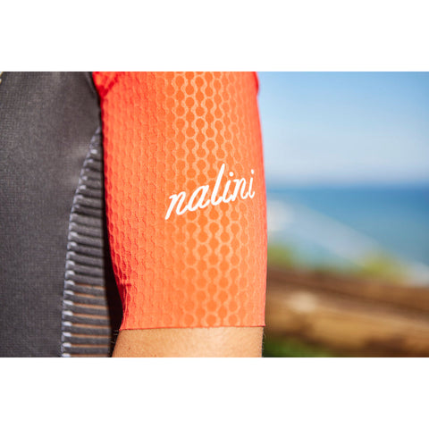 Nalini LASER Women's Cycling Jersey (Black/Coral) XS-XL
