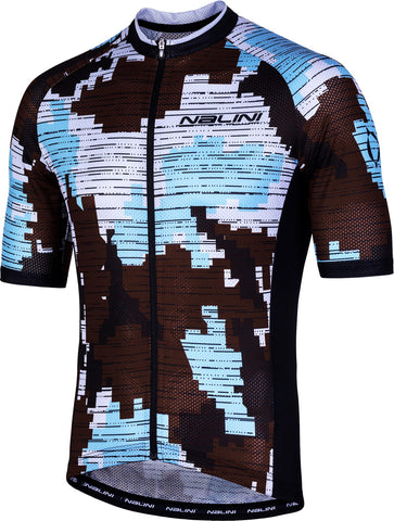 Nalini CROSS 2.0 Men's Cycling Jersey (Brown/Blue) (S, M) - 50% OFF!