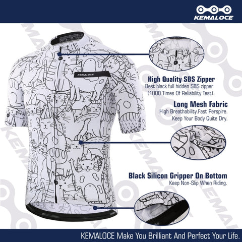 Cats Men's Cycling Jersey II