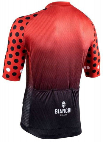 Bianchi Milano CEDRINO Men's Black/Red Jersey (S, M)