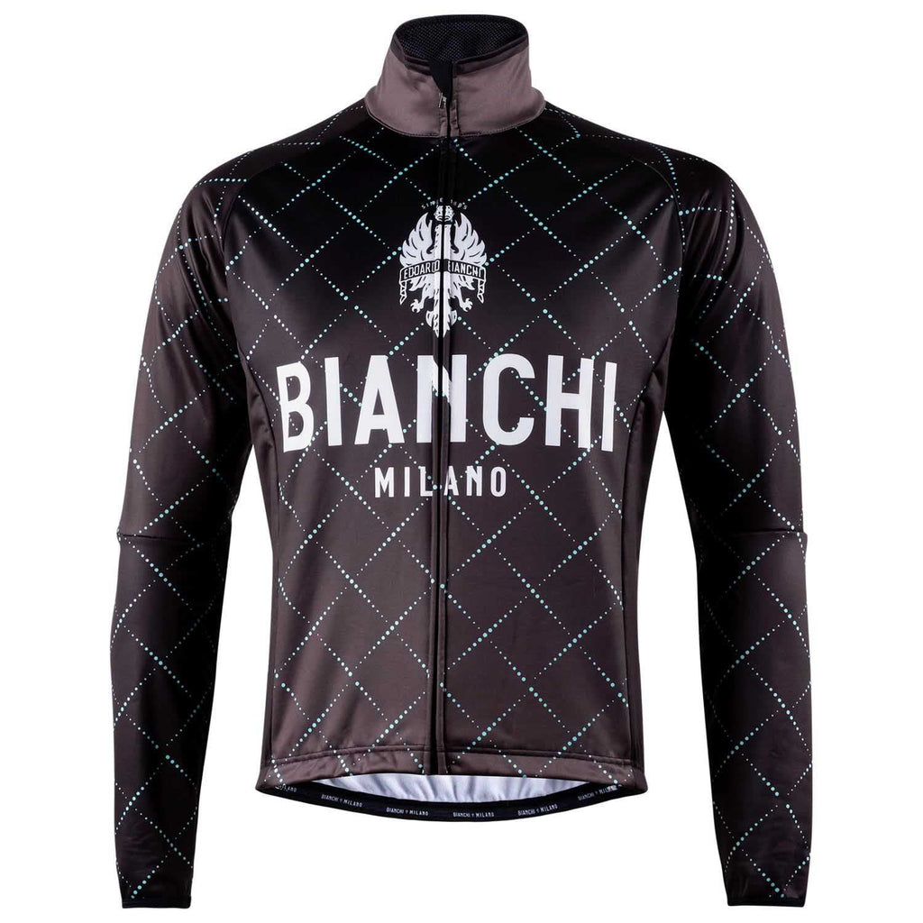 Bianchi Milano Traono Men's Winter Cycling Jacket (Black) 4XL
