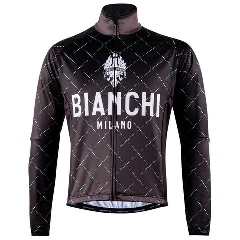 Bianchi Milano Traono Men's Winter Cycling Jacket (Black) 4XL