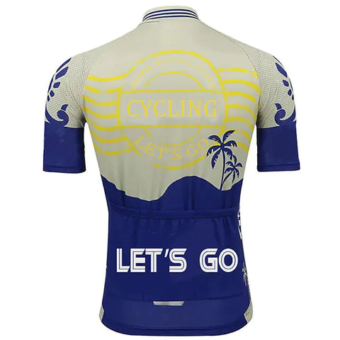 Find Your Light - Let's Go Men's Cycling Jersey