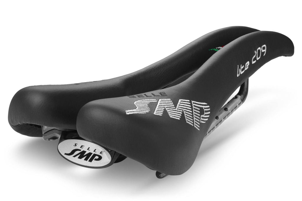 Selle SMP Lite 209 Saddle with Carbon Rails (Black)