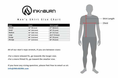 INKnBURN Men's NYC Tribute Tech Shirt (Large)