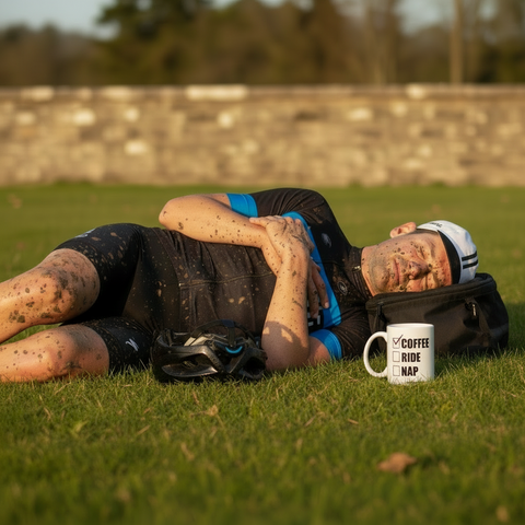 The Right Check List Coffee Cycling Mug!