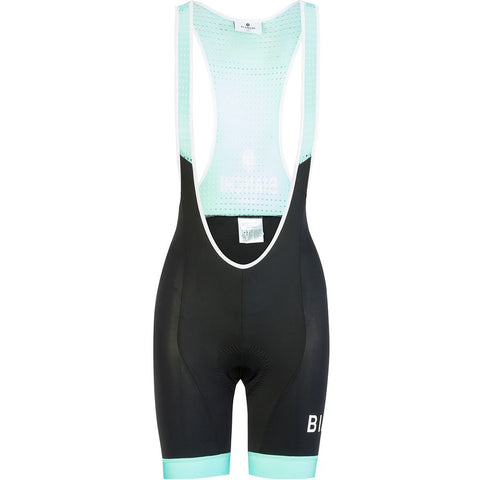 Bianchi Milano Nocito Women's Bib Shorts (Black / Celeste) X-Small