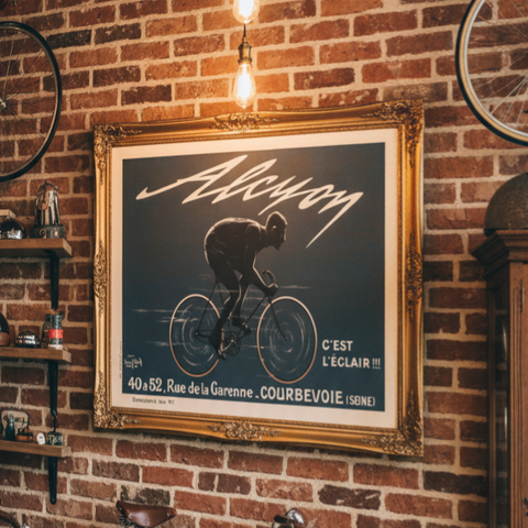 Alcyon Grey Poster