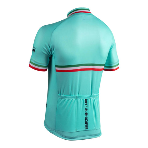 Bianchi Isalle Men's Cycling Jersey (Celeste) Medium