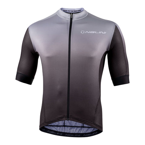 Nalini BAS SPEED Men's Cycling Jersey (Black/Grey) 2XL