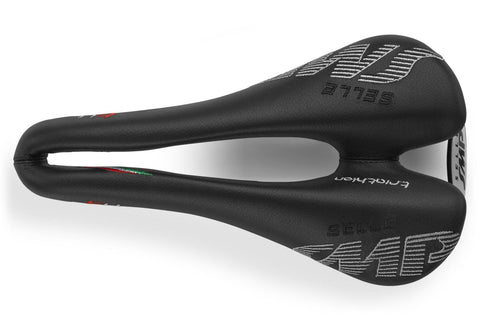 Selle SMP T4 Triathlon Saddle with Carbon Rails (Black)