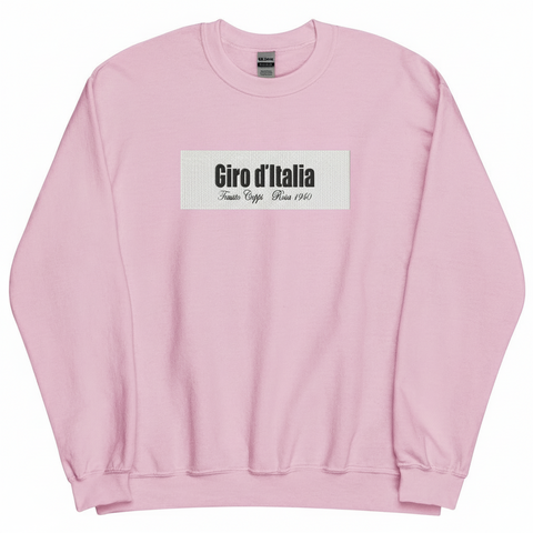 EMBROIDERED FAUSTO COPPI GIRO D'ITALIA SWEATSHIRT