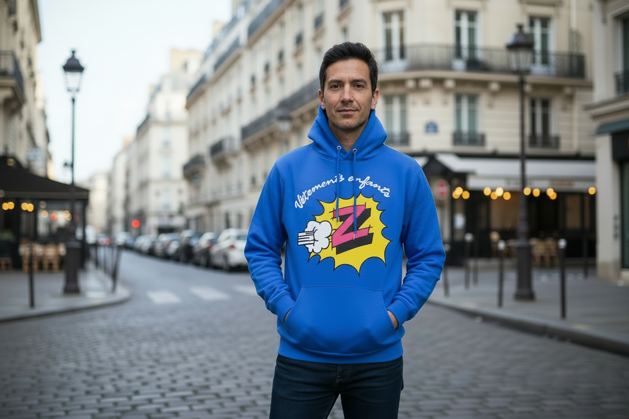 RETRO Z VETEMENTS ENFANTS HOODIE – MOLTENI CYCLING