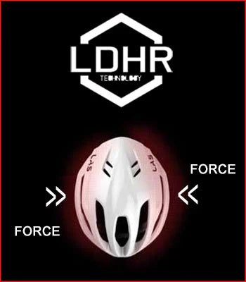 LAS Virtus Carbon Cycling Helmet - White/Carbon