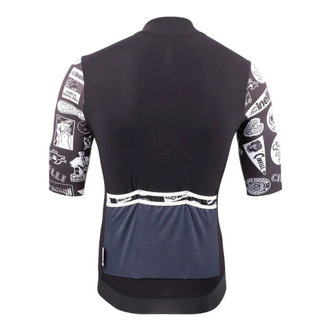 Cinelli Supercorsa Men's Cycling Jersey (Black)