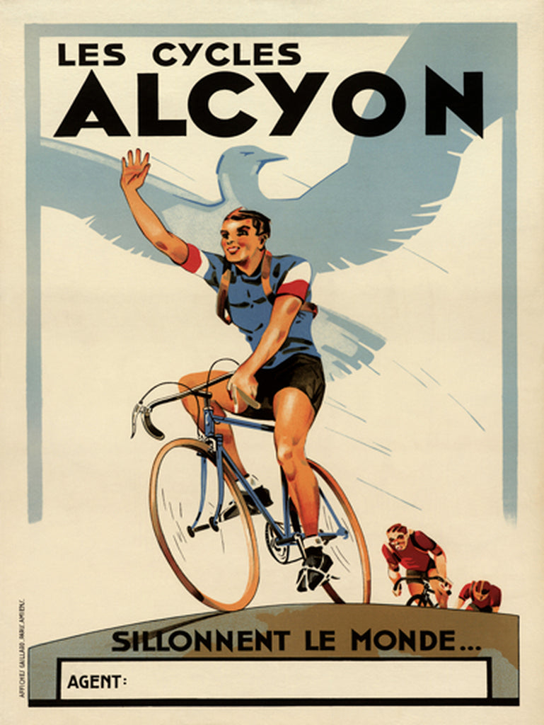 Les Cycles Alcyon Poster