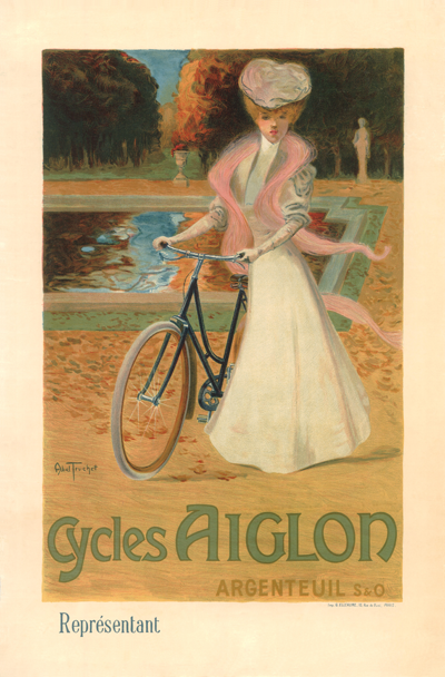 Cycles Aiglon Poster - MOLTENI CYCLING
