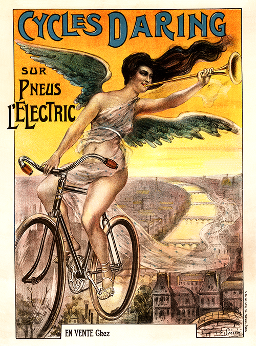Cycles Daring Poster - MOLTENI CYCLING