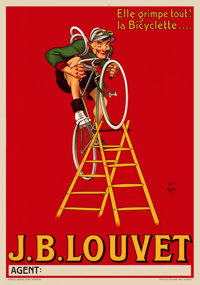 J.B. Louvet Poster (Personalize it! Add your name, segment, and time) - MOLTENI CYCLING