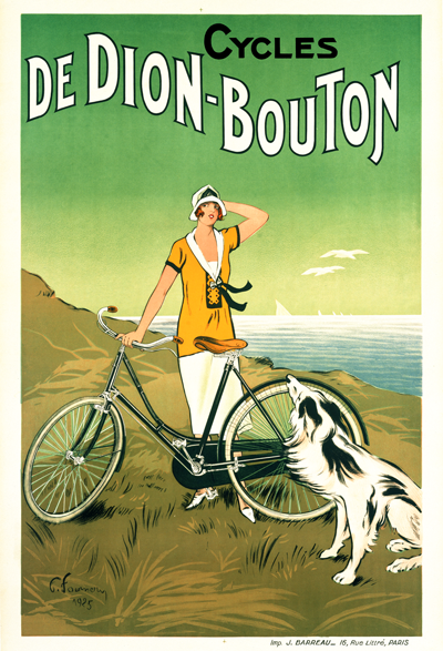 Cycles de Dion-Bouton Poster - MOLTENI CYCLING