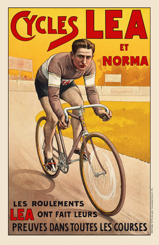 Cycles LEA Poster - MOLTENI CYCLING