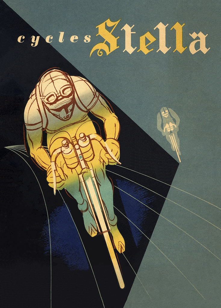 Cycles Stella Bicycle Poster