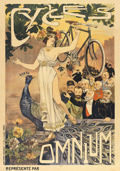 Cycles Omnium Poster - MOLTENI CYCLING