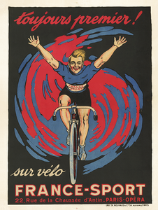 France Sport Poster - MOLTENI CYCLING