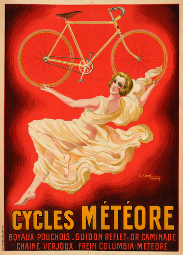 Cycles Meteore Bicycle Poster - MOLTENI CYCLING